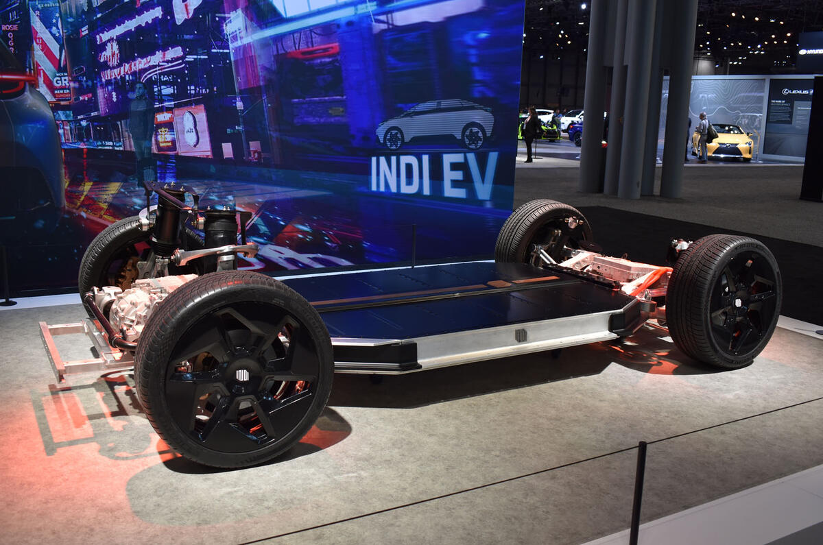 Salón del automóvil de Nueva York Indi One 202222