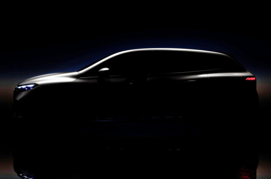 2022 Mercedes Benz EQS SUV teaser