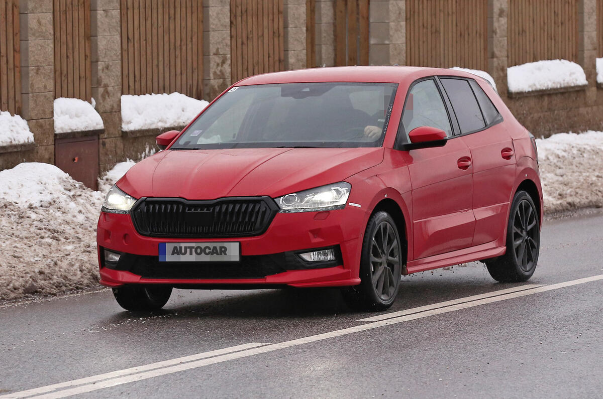 2022 Skoda Fabia prototype510