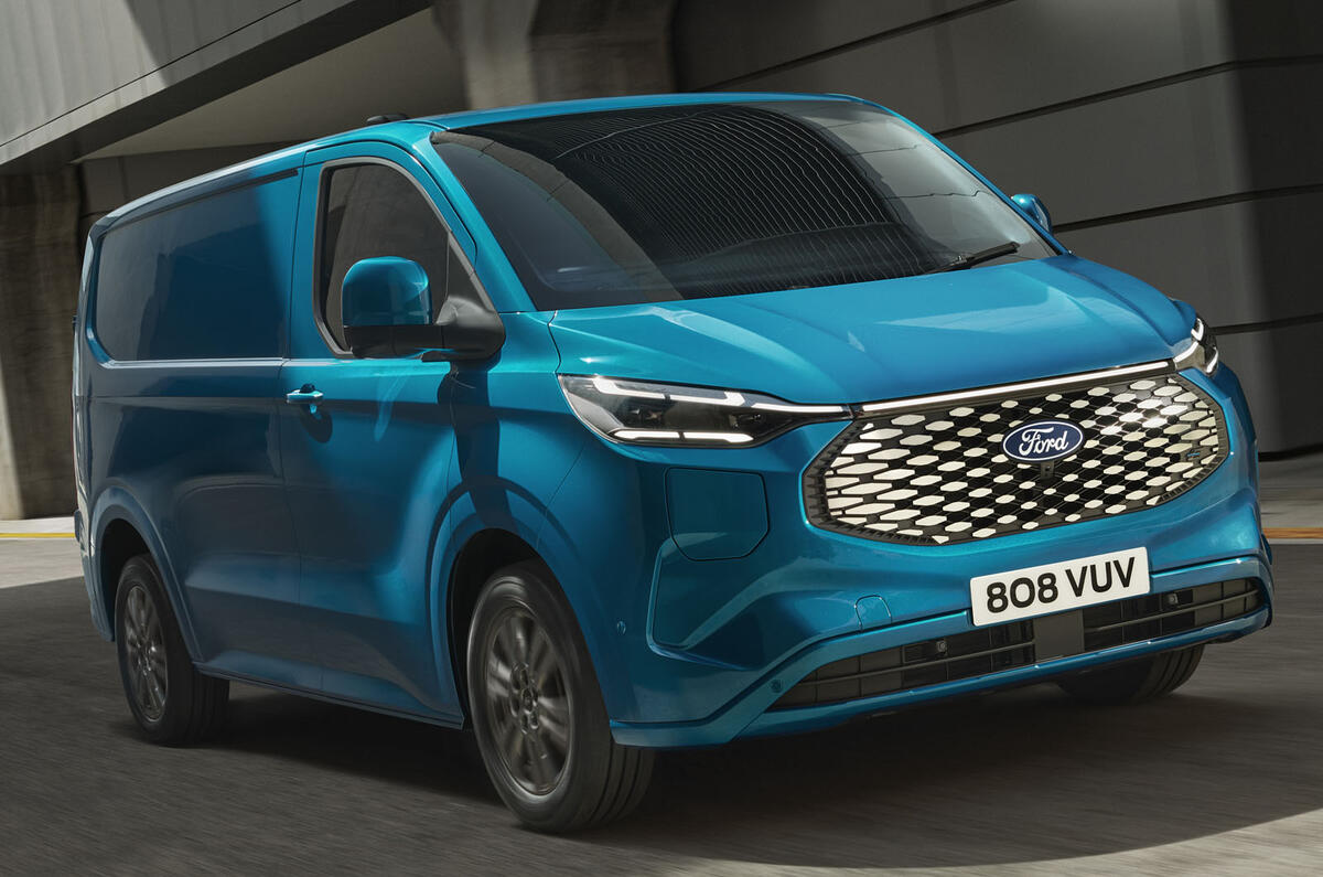 Transit 2025 custom electric