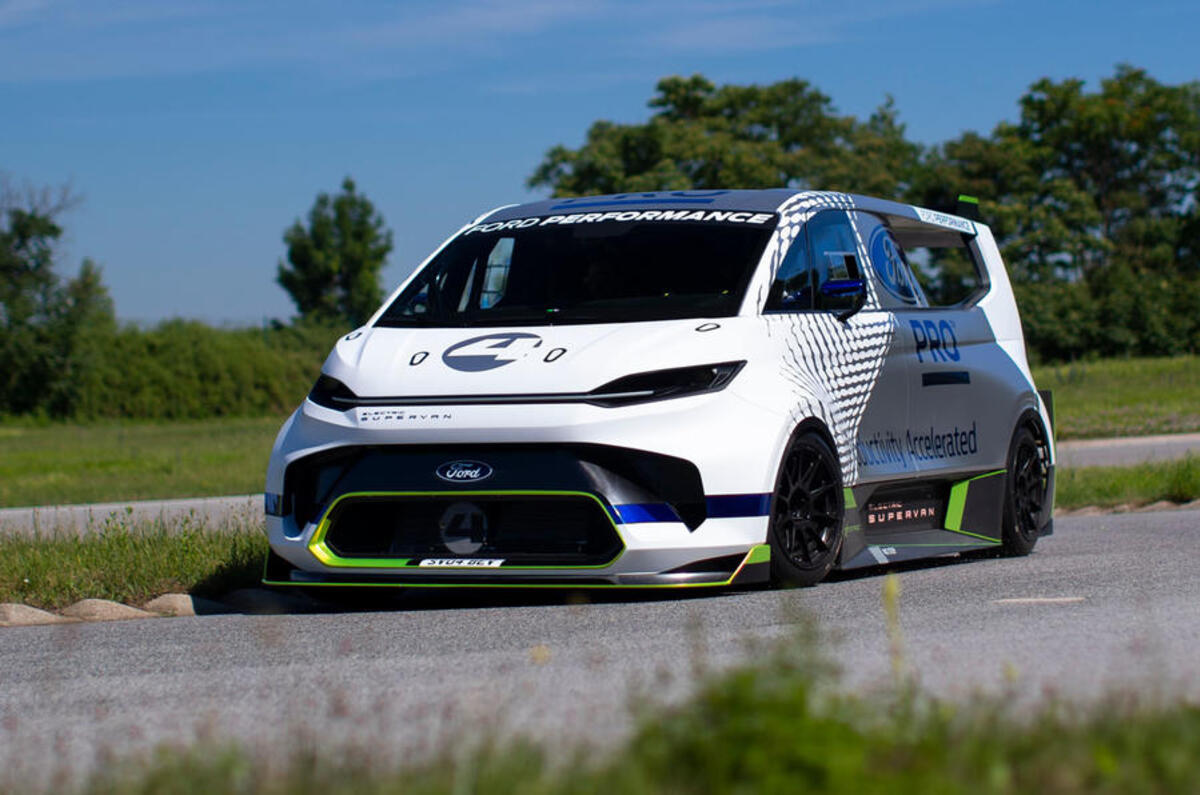 Ford Supervan 4 how fast can it go up the Goodwood hill Autocar