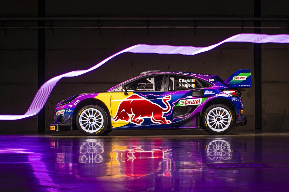 Ford Puma Rally1 500bhp WRC hybrid racer officially revealed Autocar