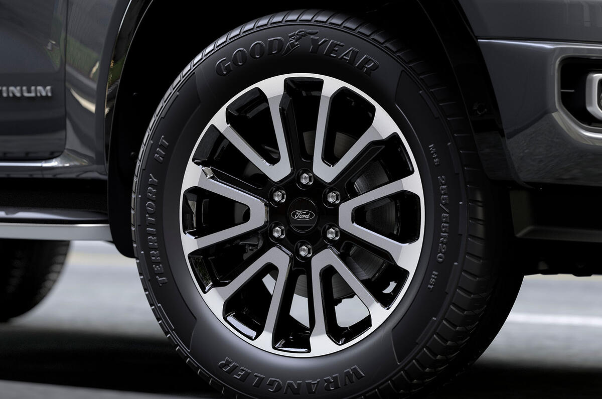 2022 FORD RANGER PLATINUM  wheel