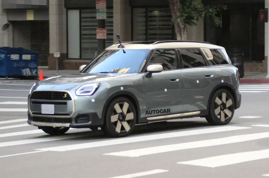 Reinvented 2024 Mini Countryman EV unwrapped in new images Autocar