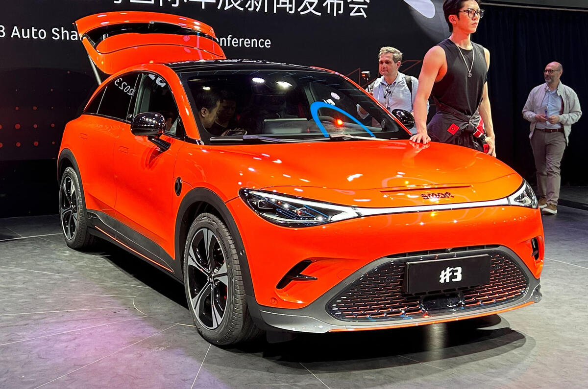 2023 Smart #3 at Shanghai motor show 2