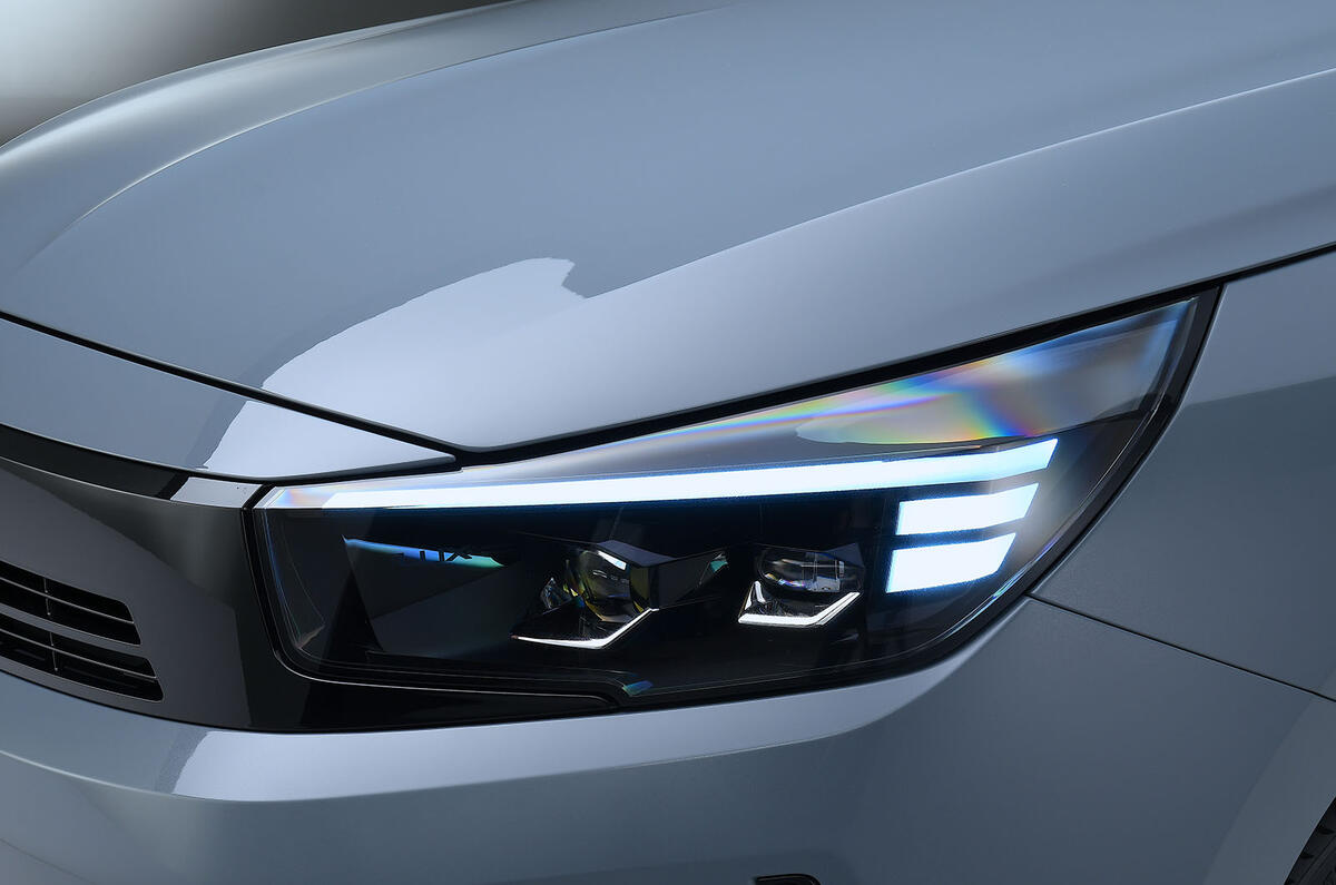 2023 Vauxhall Corsa headlamps
