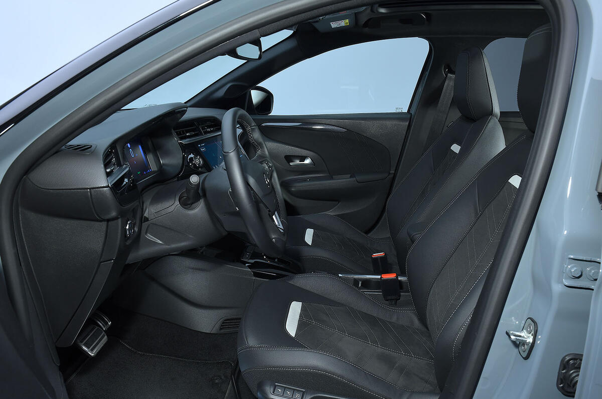 2023 Vauxhall Corsa interior front