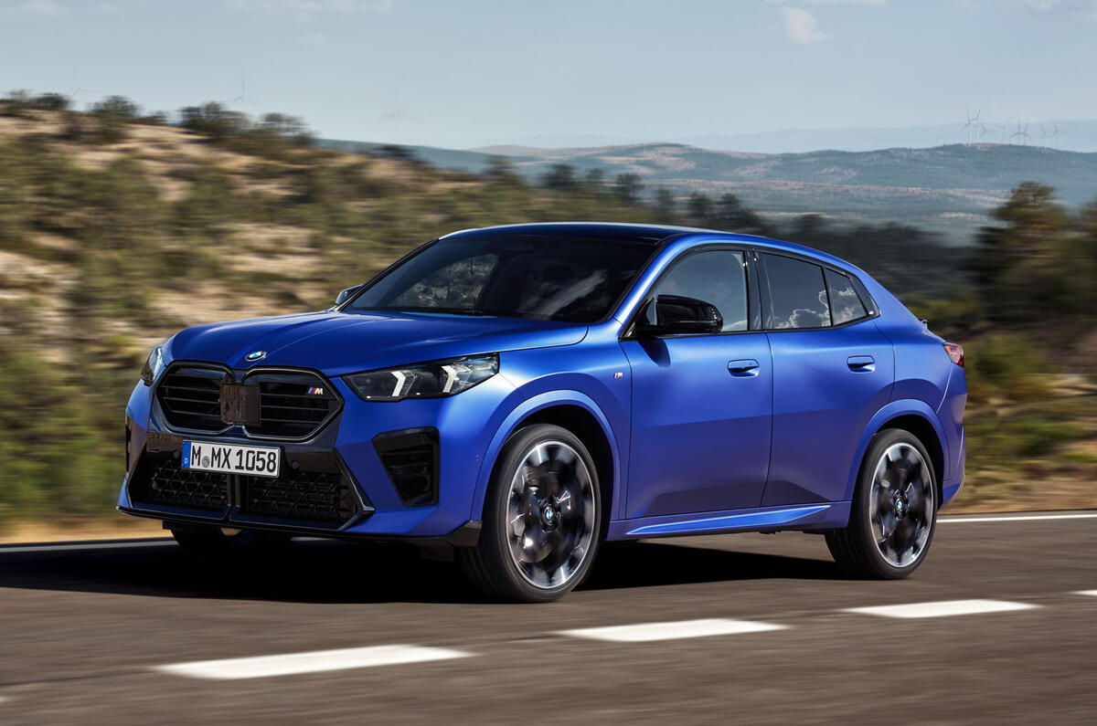 New 2025 BMW X2 grows and gains 279mile electric option Autocar