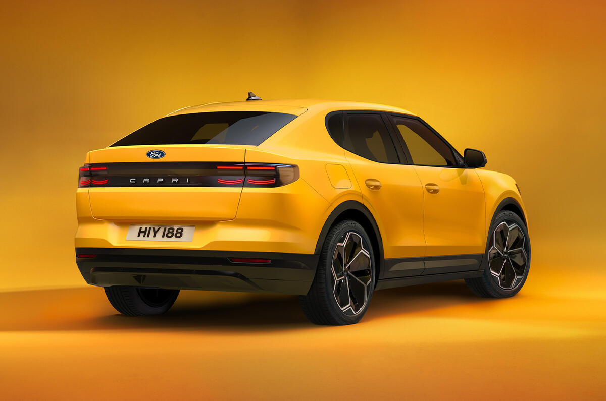 Electric Ford Capri is saloonSUV with sports car pace Autocar Electric Ford Capri is saloonSUV with sports car pace Autocar