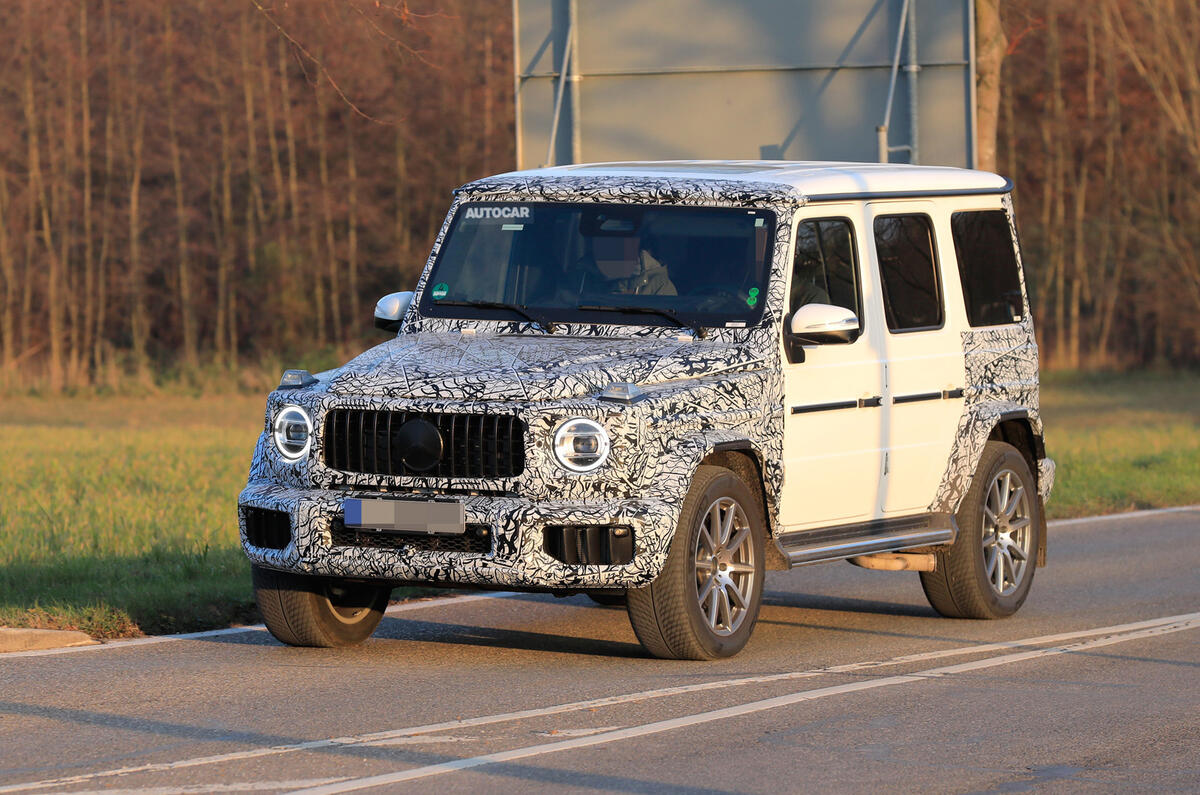 2024 Mercedes G Class front lead