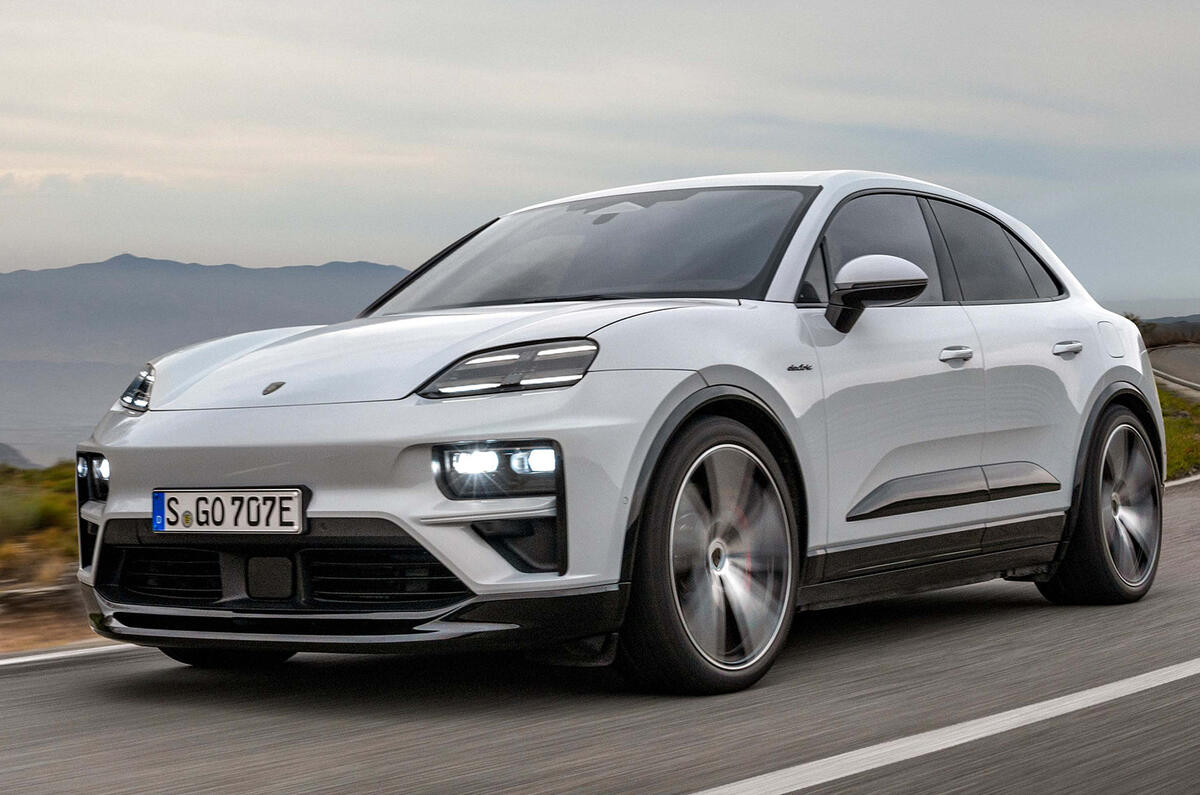Electric Porsche Macan revealed with 630bhp and 381 mile range