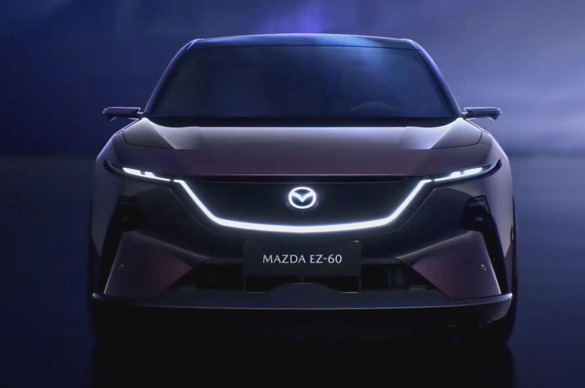 2025 Mazda EZ60   front illuminated