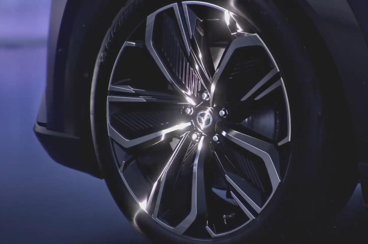 2025 Mazda EZ60   front wheel detail