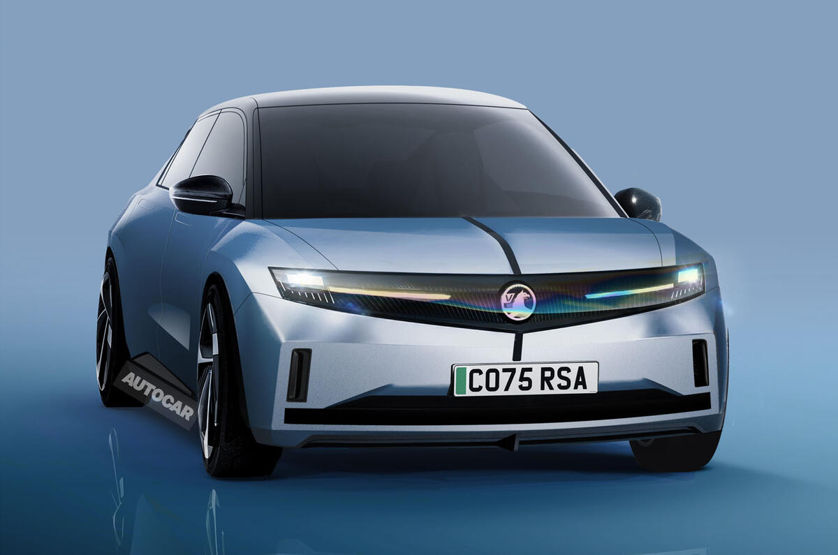 2026 Vauxhall Corsa Autocar render