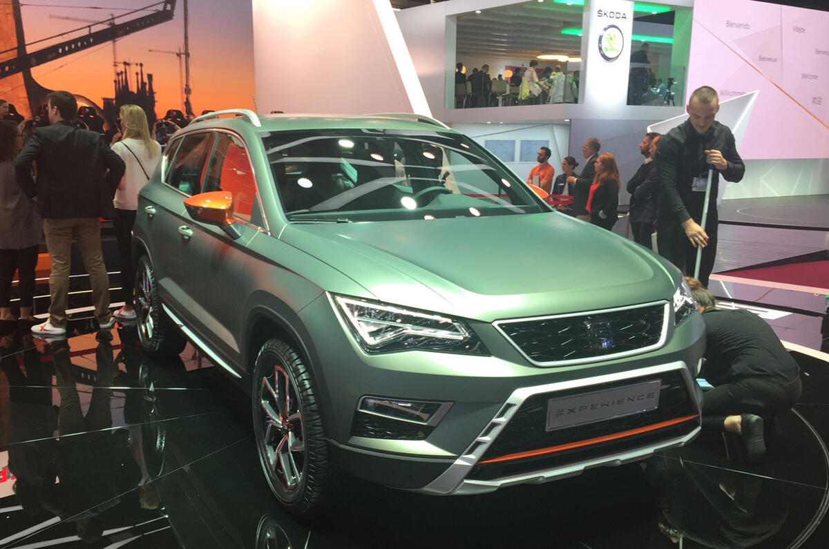 Seat Ateca X-Perience at the Paris motor show 2016 - show report and gallery