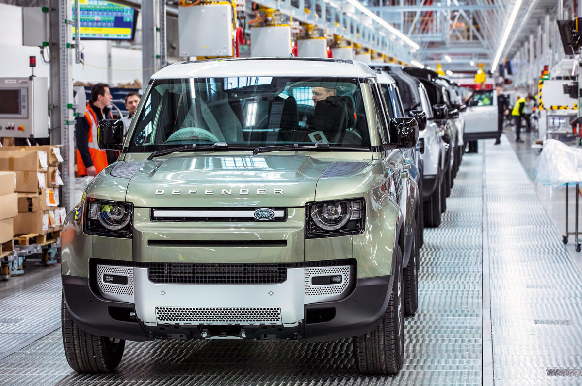Land Rover Defender The Story Behind The 4x4 S Production Autocar