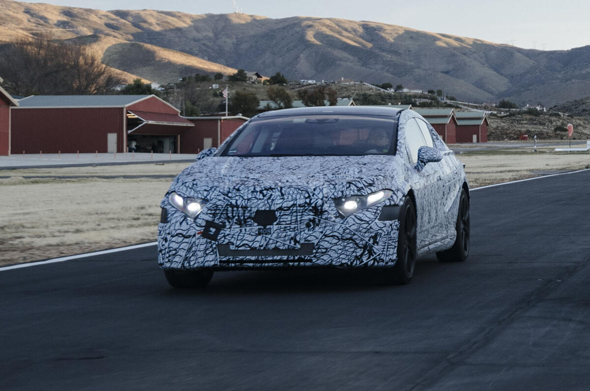 2021 Mercedes-Benz EQS previewed in new official images ...
