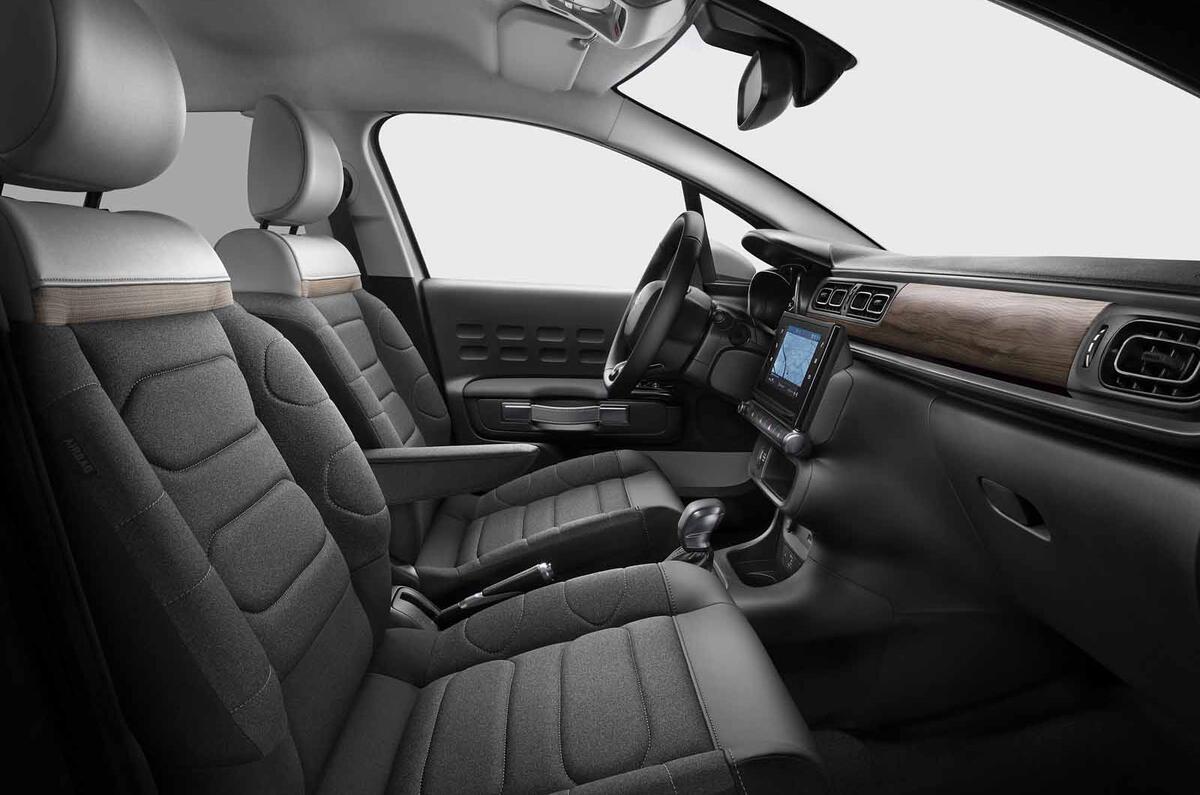Citroen C3 facelift interior