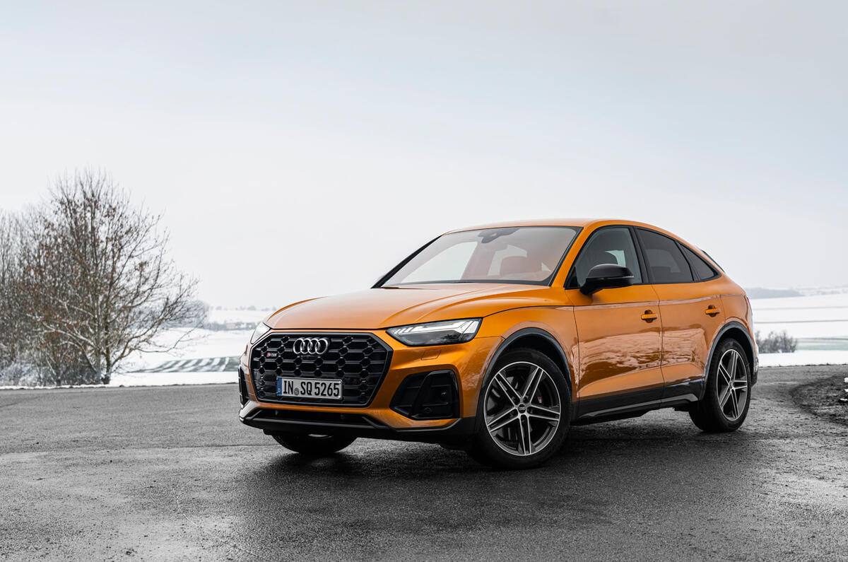 21 Audi SQ5 2021 : premier examen de la conduite statique avant