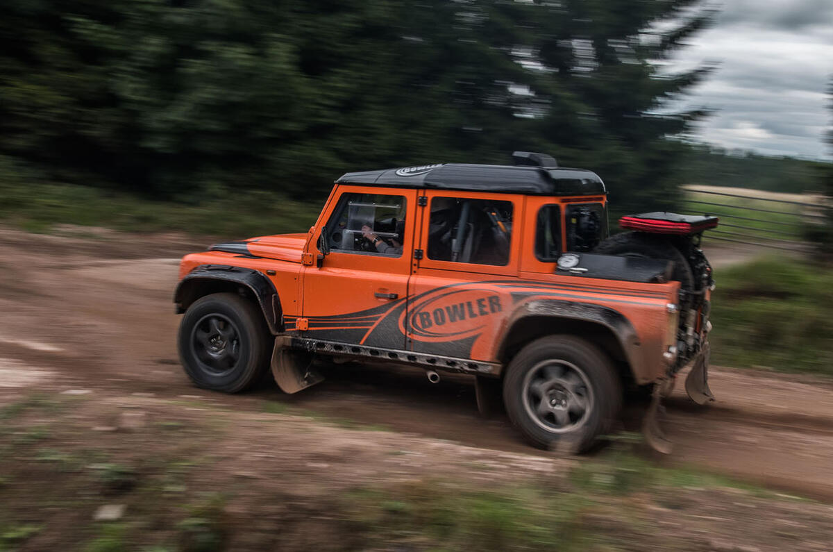 Bowler Bulldog 2018 first drive review driving side