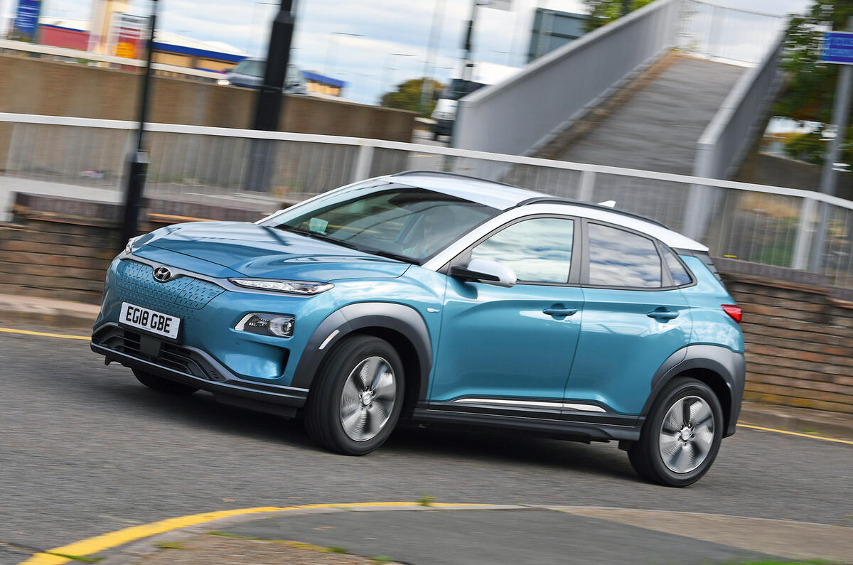 Hyundai Kona Electric - hero front