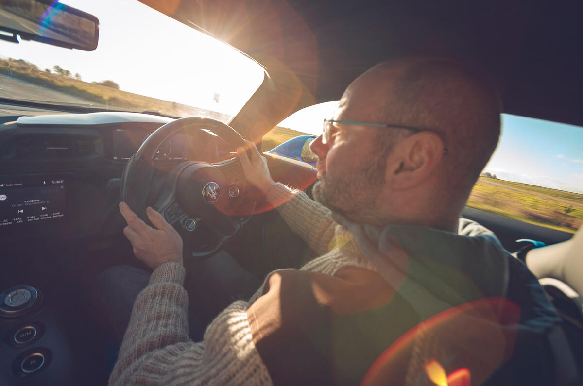 21 Maserati MC20 2022 UK first drive review MP driving