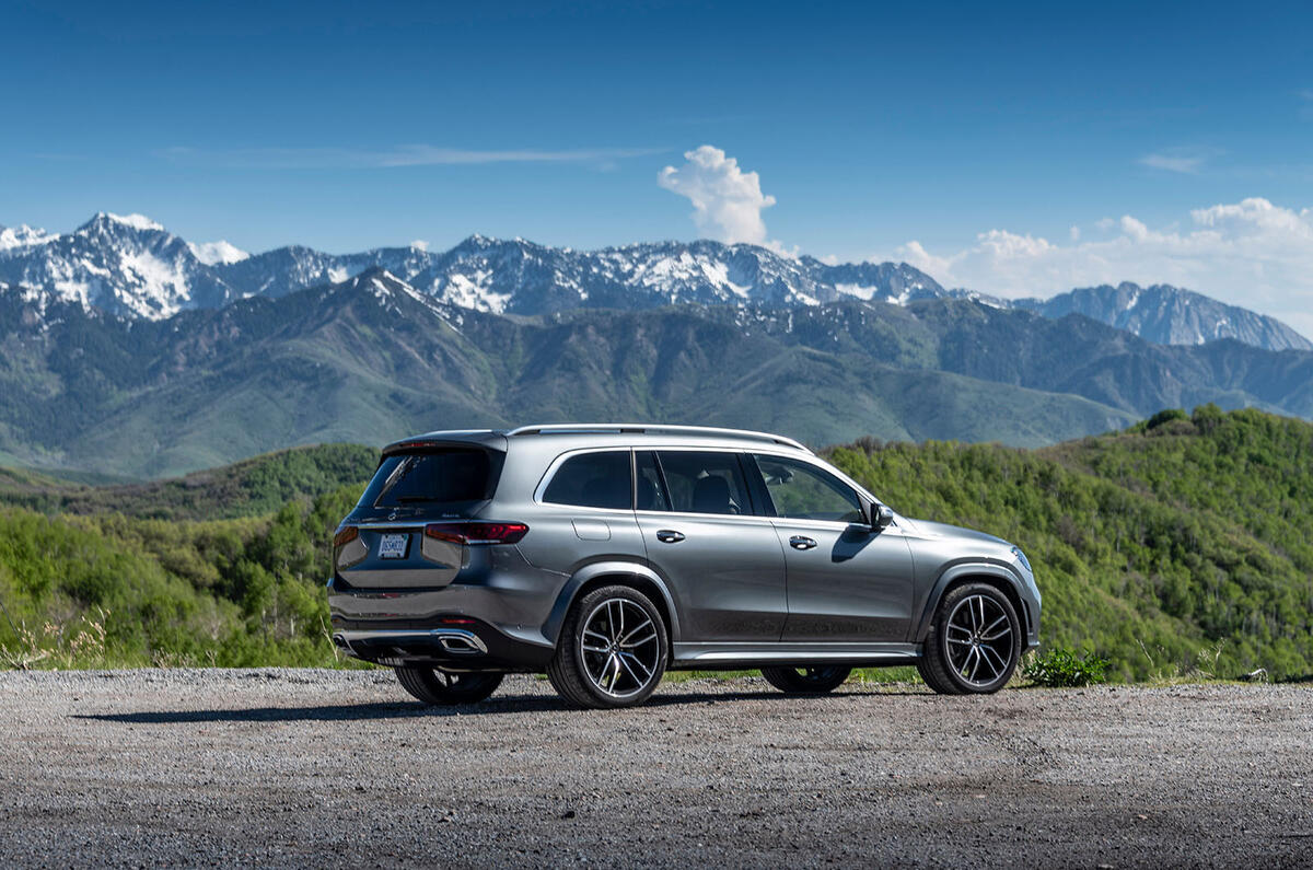 Mercedes-Benz GLS 400D 2019 first drive review - static rear