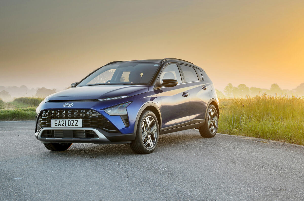 22 Hyundai Bayon 2021 UK FD static