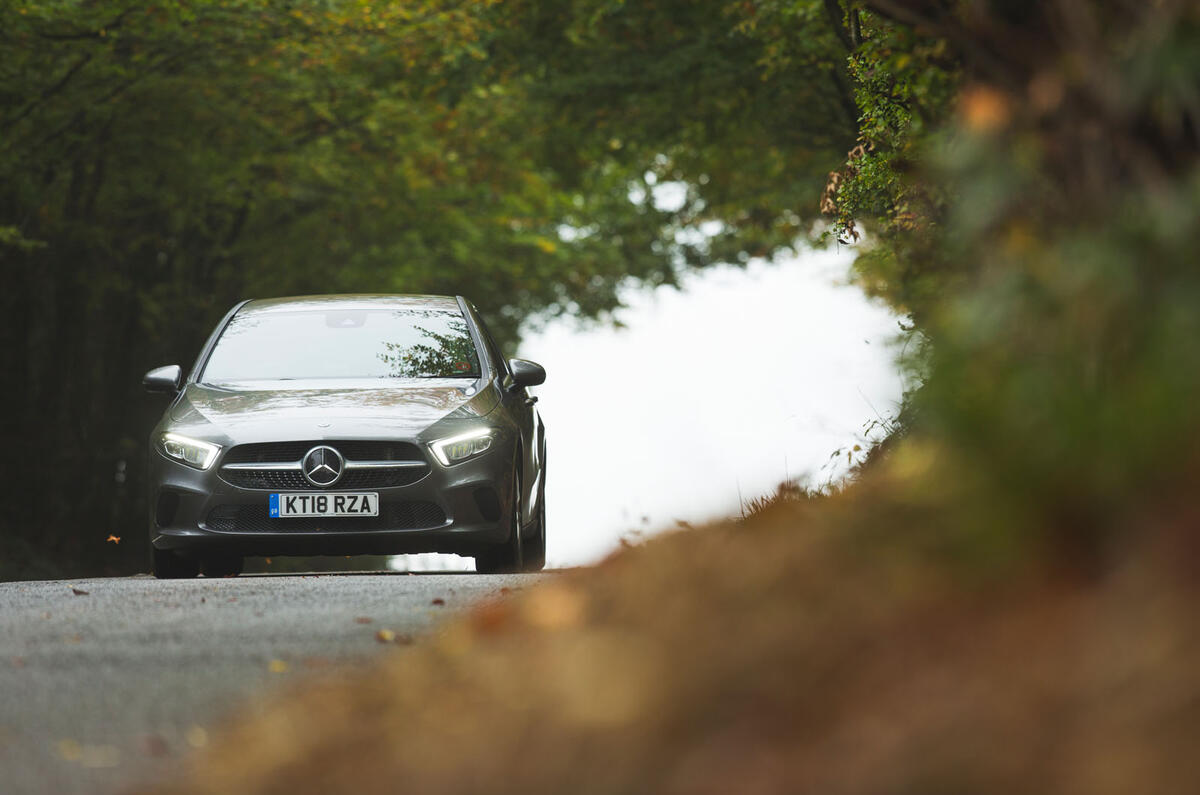 Mercedes-Benz A-Class 2018 long-term review - on the road front