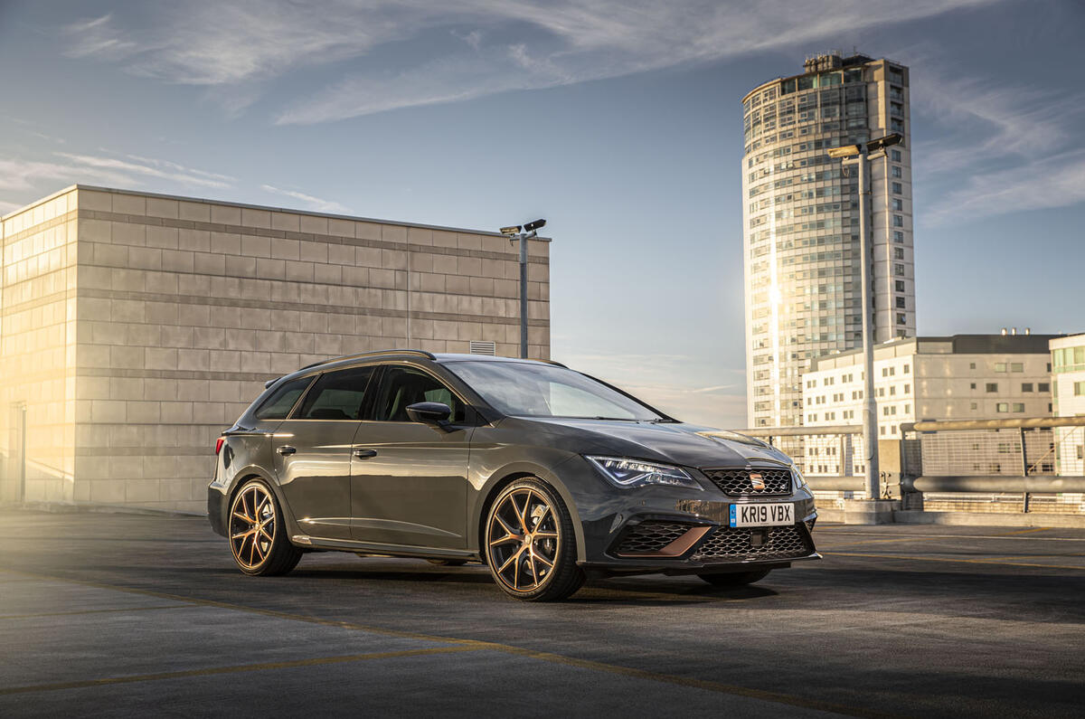 Seat Leon Cupra R ST Abt 2019 UK first drive review - static