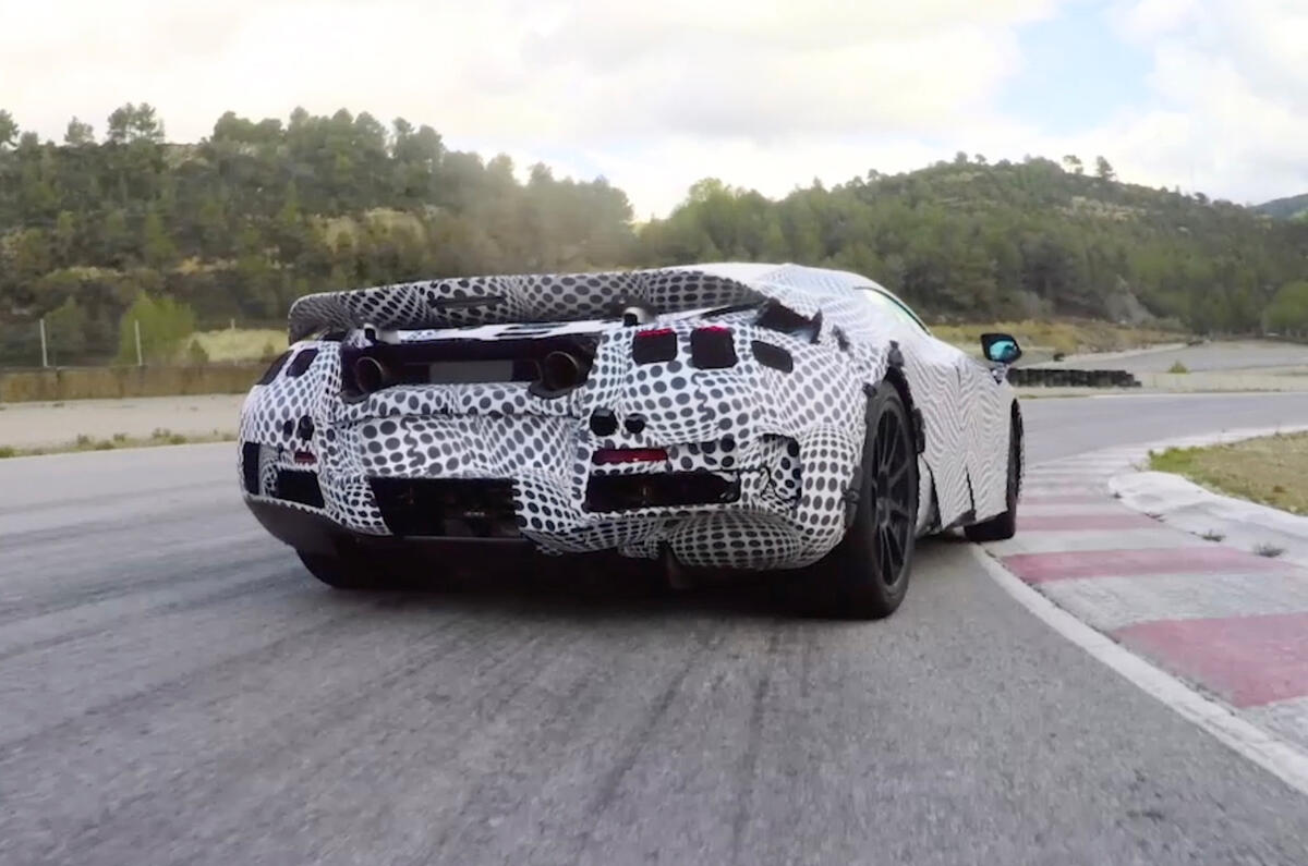 Mclaren 650s Successor To Get New Driver Display System Video