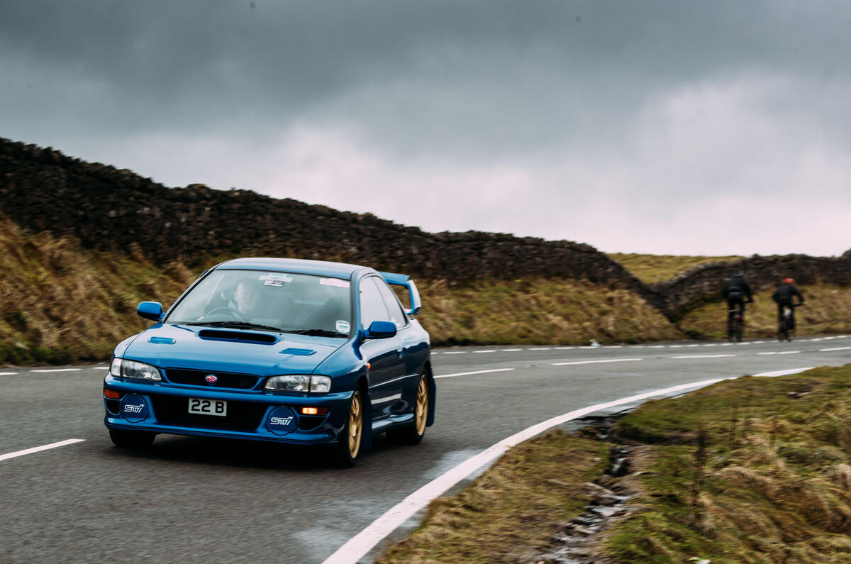 Rally Legends Twin Test Mitsubishi Lancer Evo Vi Makinen Vs Subaru Impreza 22b Autocar