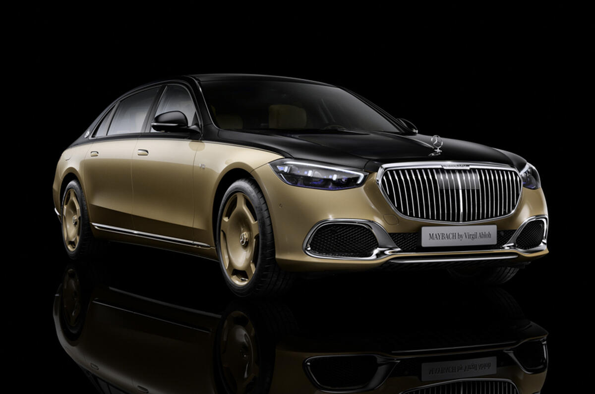 MercedesMaybach reveals limitededition SClass by Virgil Abloh Autocar