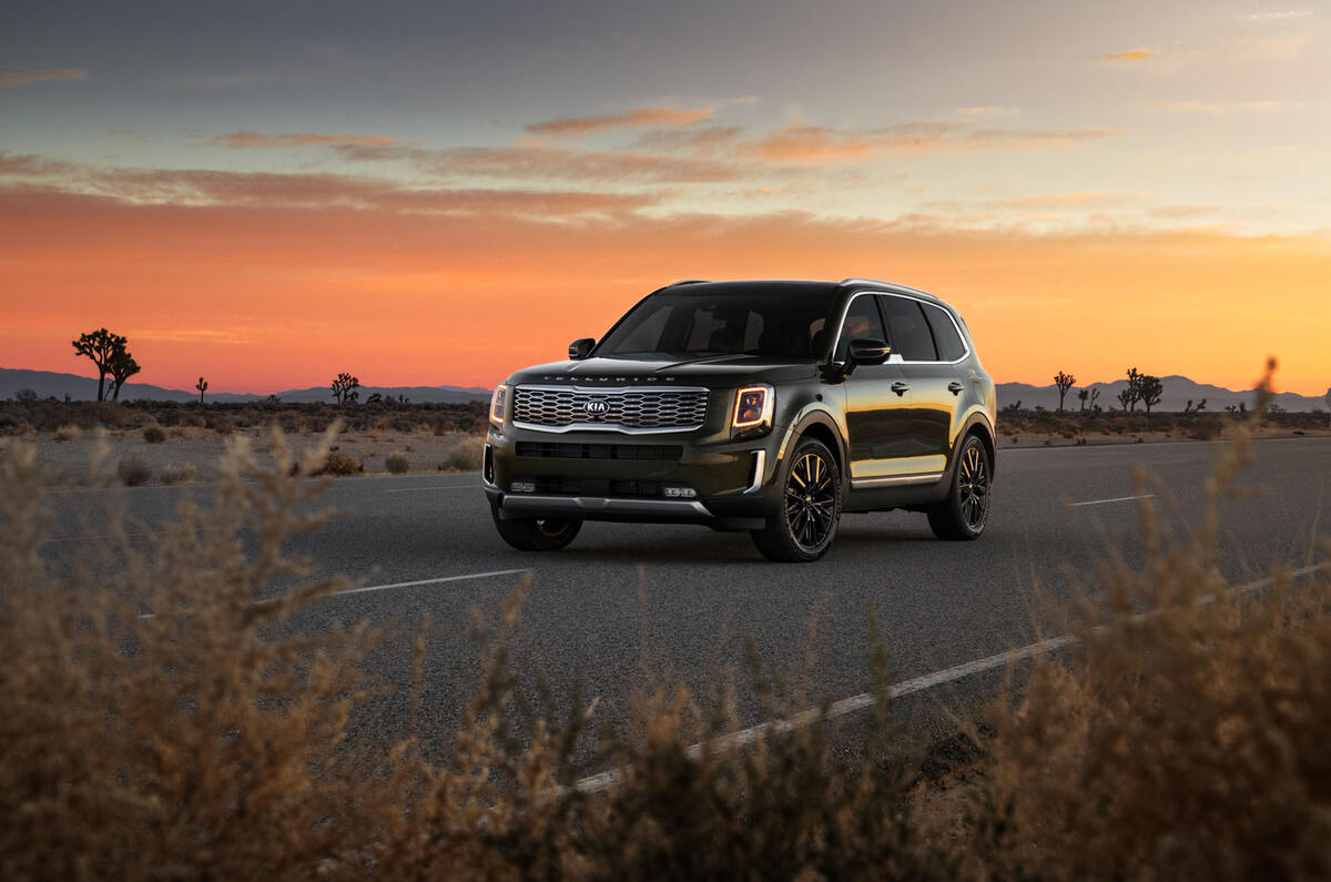 Kia Telluride 2019 first drive review - static front