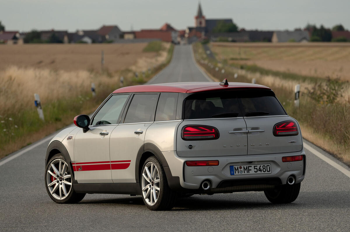 Mini Clubman John Cooper Works 2019 first drive review - static rear