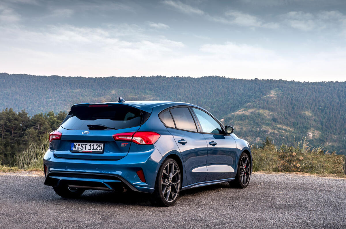 Ford Focus ST 2019 first drive review - static rear