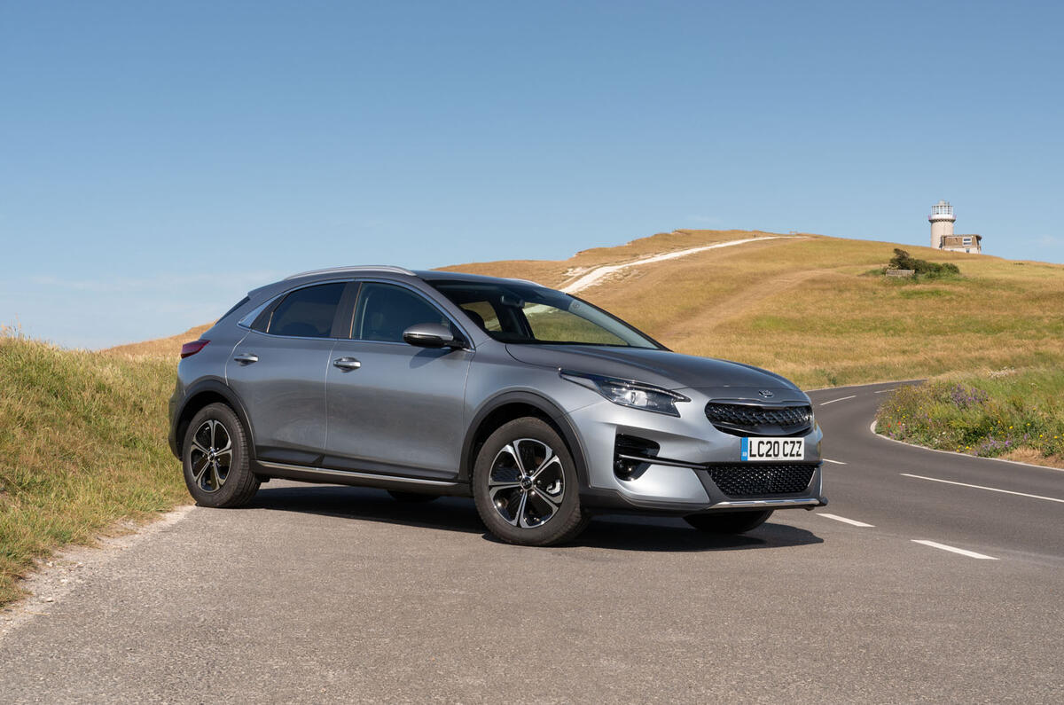 Kia Xceed plug-in hybrid 2020 UK first drive review - static front
