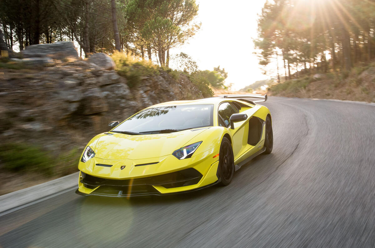 Lamborghini Aventador SVJ 2018 first drive review hero road