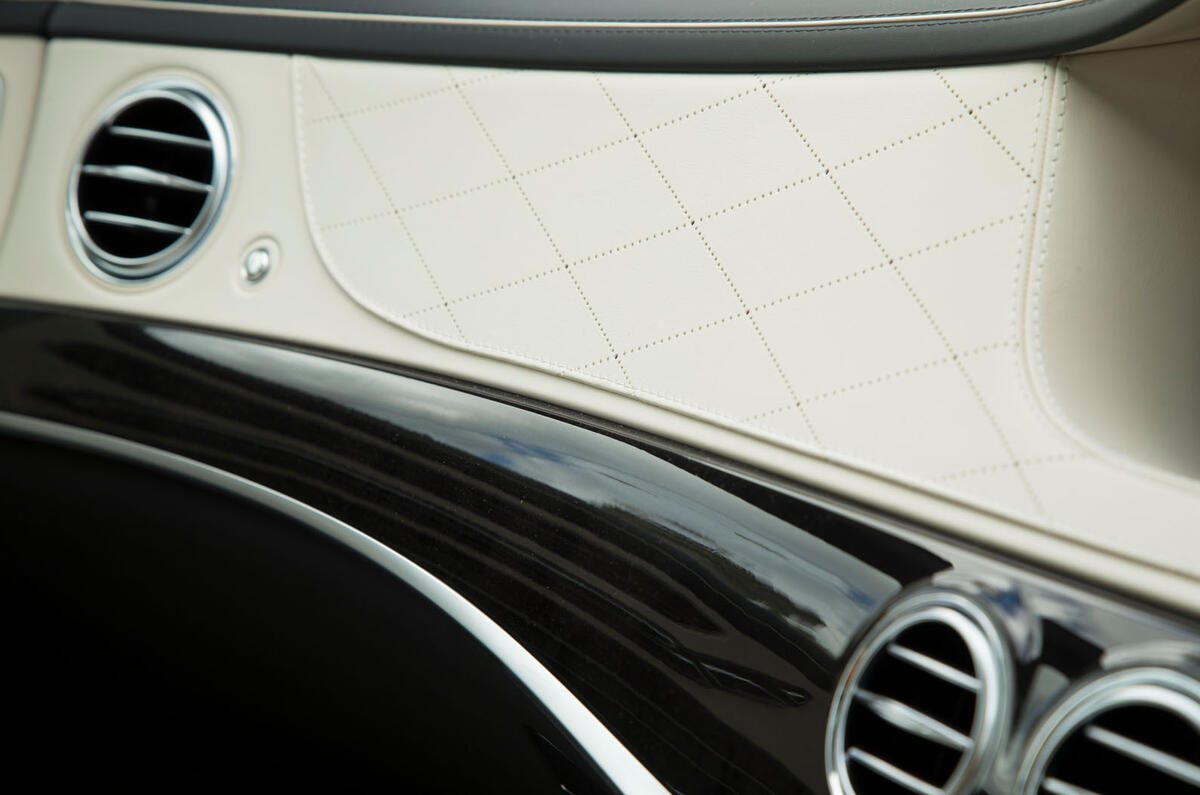 Mercedes-Benz S-Class S500L 2018 long-term review - interior trim
