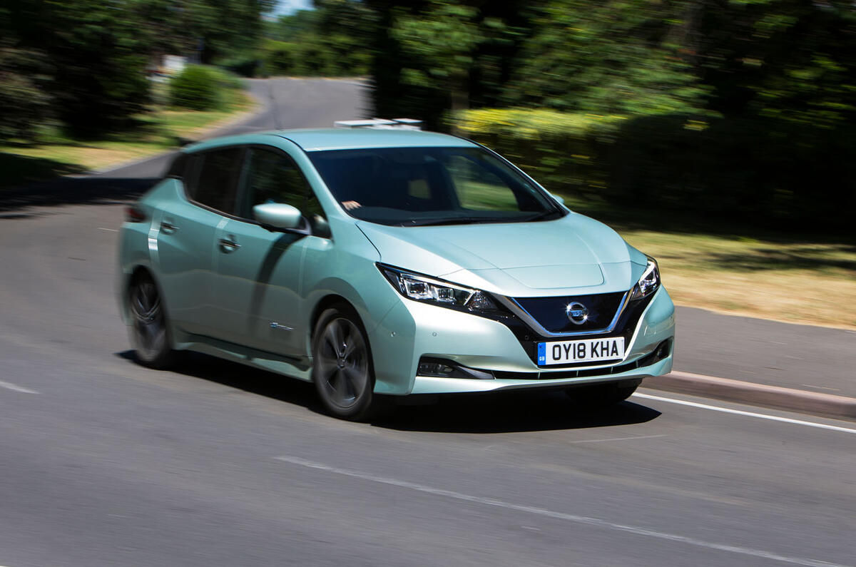 Nissan Leaf 2nd generation (2018) long-term review cornering