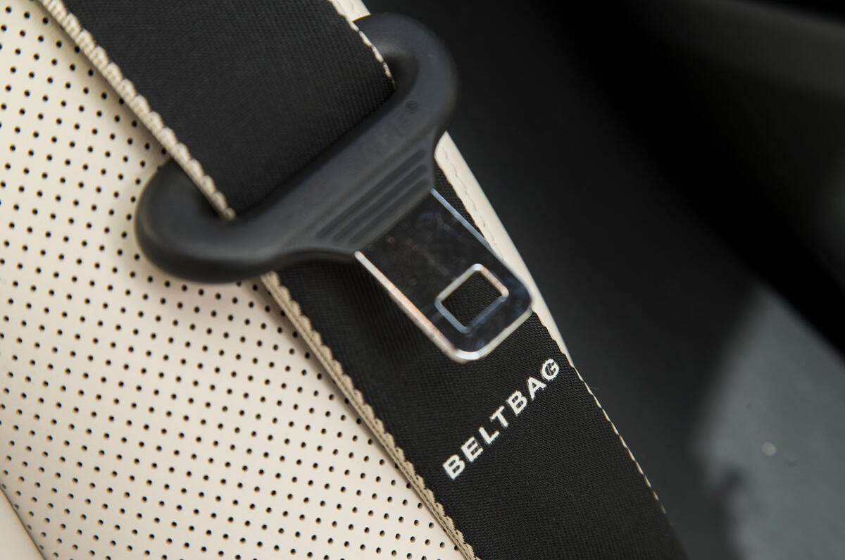 Mercedes-Benz S-Class S500L 2018 long-term review - seatbelts