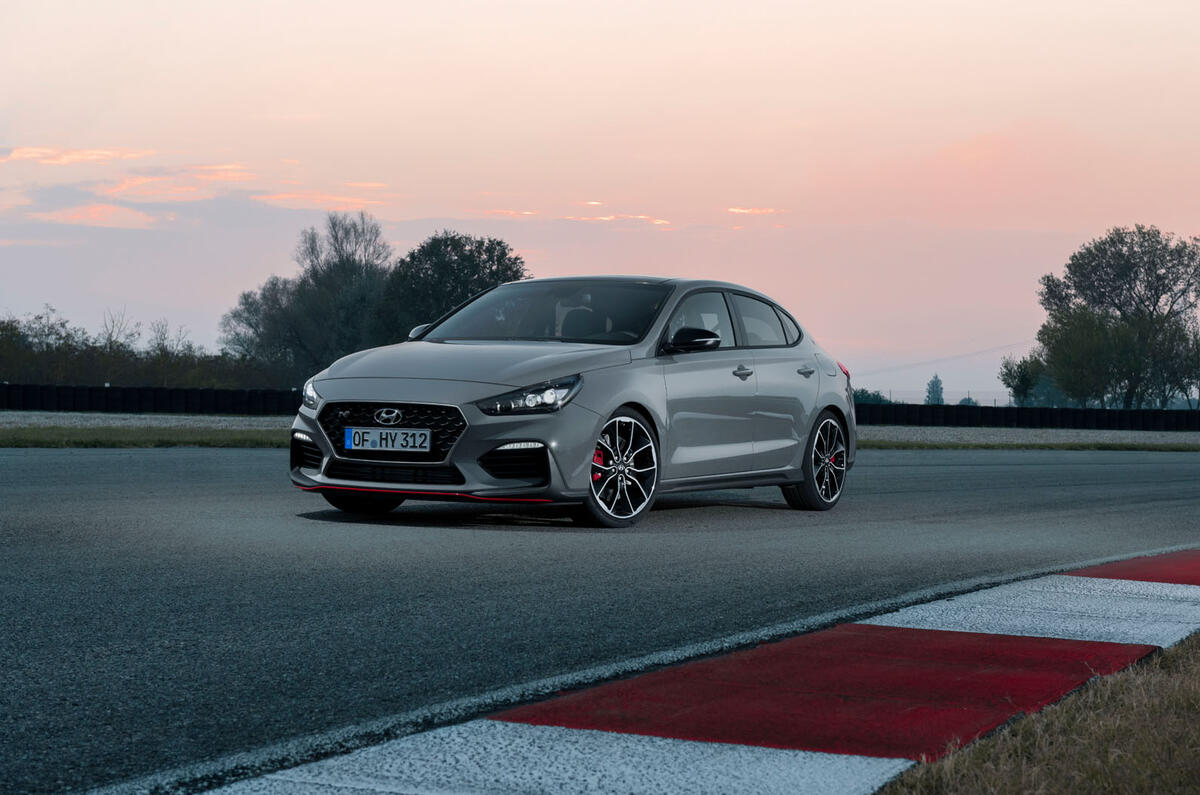 Hyundai i30 Fastback N 2019 first drive review - static track