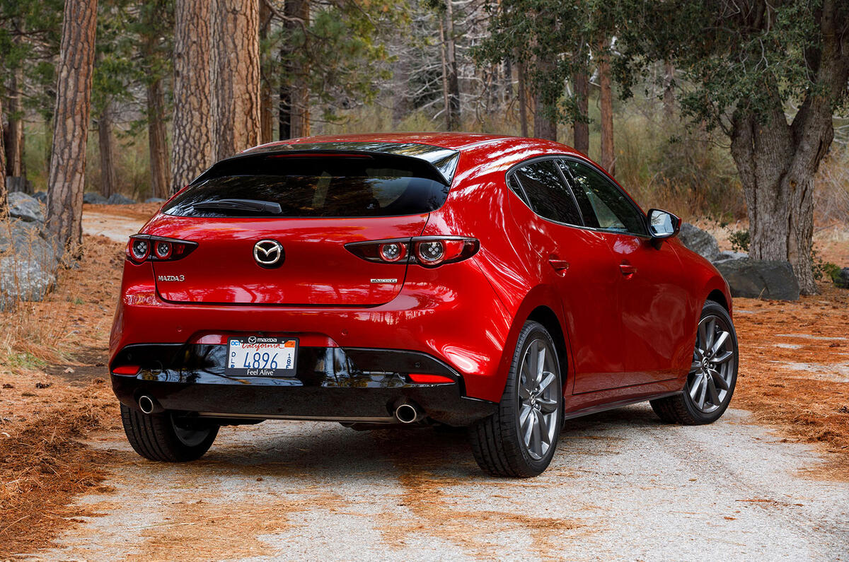 Mazda 3 2.0 Skyactiv-G 2019 first drive review - static rear