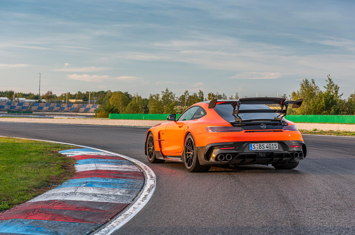 Mercedes-AMG GT Black Series 2020 : premier bilan de conduite - arrière statique