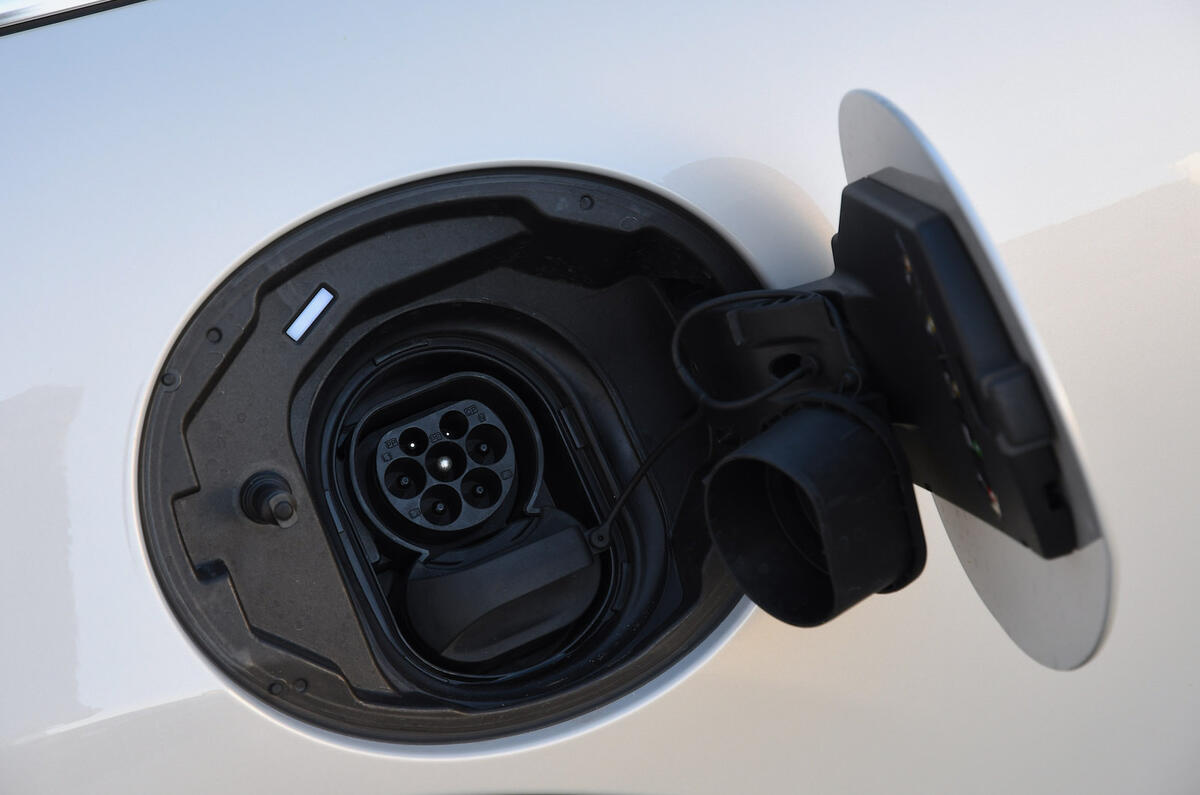 Mini Electric - charging port