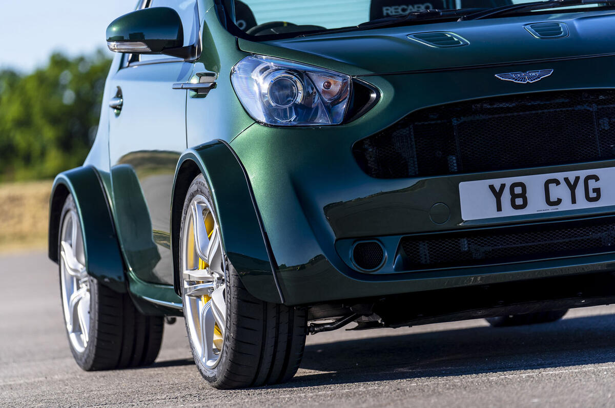 V8 Aston Martin Cygnet Revealed Autocar