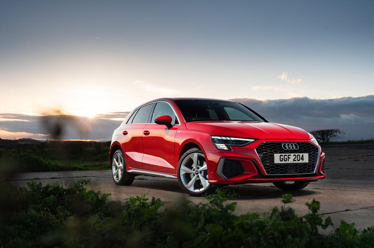 Audi A3 TFSIe 2020 UK first drive review - static