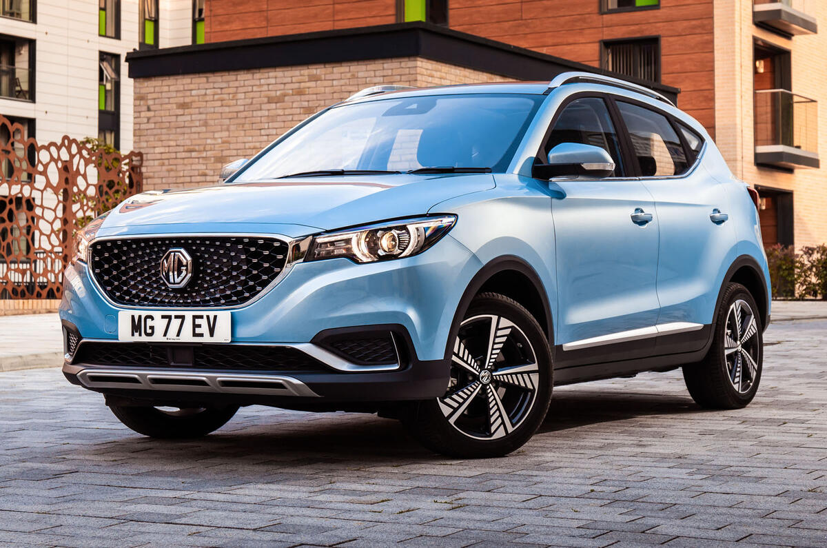MG ZS EV 2019 review Autocar