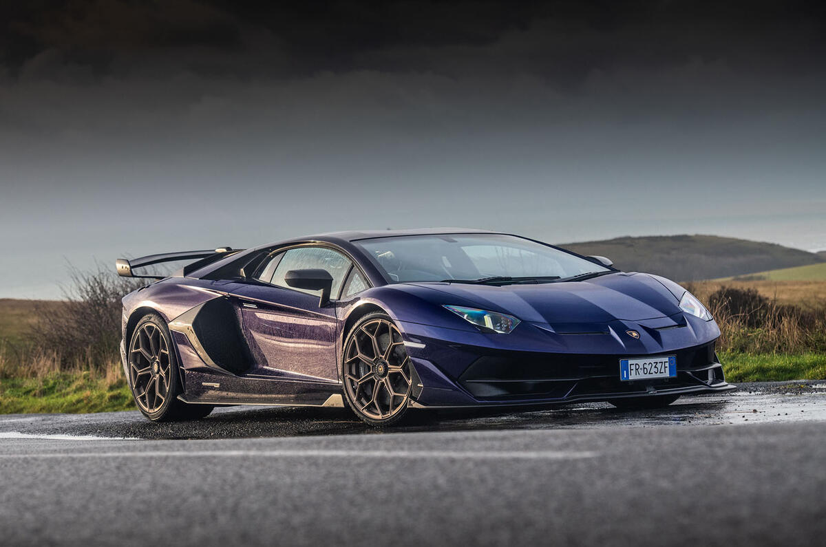 Lamborghini Aventador SVJ 2018 UK first drive review - static