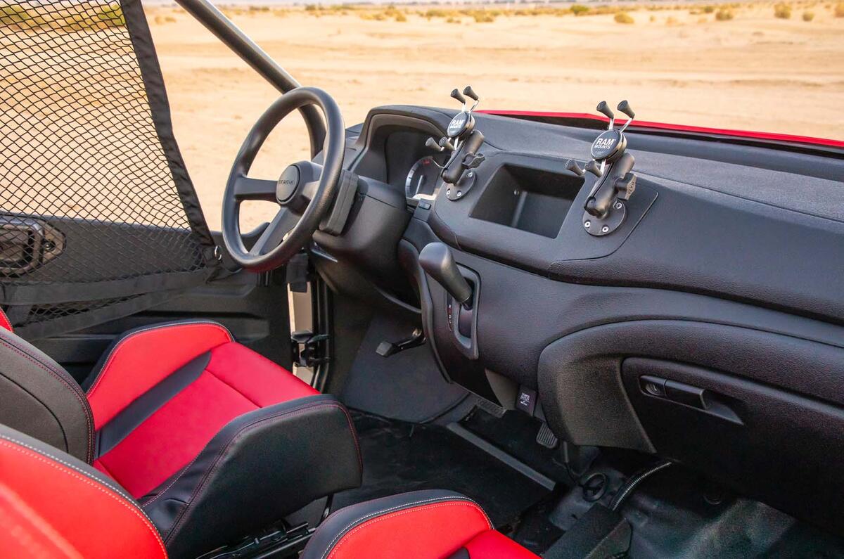 Honda Rugged Open Air Vehicle interior